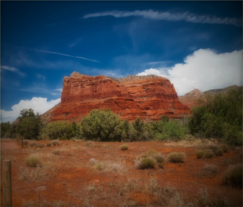 Red rock